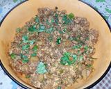 A picture of step 10 of Tawa Vegetable Keema.