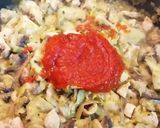 Foto del paso 7 de la receta Lasaña de pollo, champiñones y alcachofas
