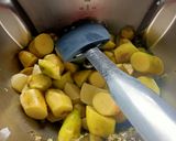 Une image de l'étape 3 de Filet de dinde et son écrasé de pommes de terre et courgettes au cook expert.