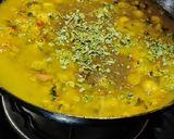 A picture of step 8 of Dhaba style spicy mixed dal (with and without egg).