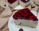 عکس مرحله 6 از دستور چیز کیک آلبالو