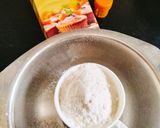 A picture of step 4 of Instant jalebi 😋😋😋.