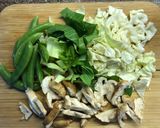 A picture of step 3 of Ginger Miso Stir-fry - vegan.