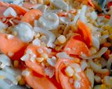 Foto langkah ke 5 dari resep Capcay Sayur Bakso.