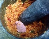 A picture of step 6 of Red Curry Paste.