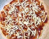 Hình bước làm 4 của món Pizza siêu tốc bằng chảo