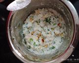 A picture of step 4 of Poha Muffins.