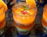 A picture of step 3 of Orange delight.