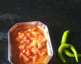 A picture of step 8 of Sweet and sour tomato.
