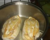 Foto del paso 4 de la receta: Pechuga de pollo rellenas con verduras y muzzarella