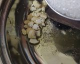 A picture of step 1 of Panner Payasa/kheer.