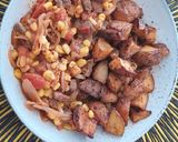 Foto del paso 3 de la receta: Tomaticán chileno con carne de vacuno corte ganso