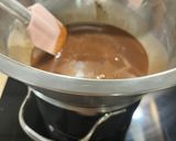 Velvet bársony hatású csokibevonat tortára, süteményre recept fázis 1 fotója