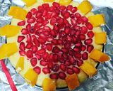 A picture of step 2 of Fruits Vanilla Custard.