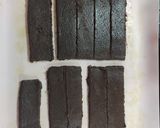 Foto del paso 3 de la receta: ~Barritas de choco y dulce de leche keto~ 🍫