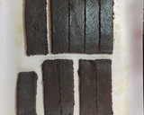 Foto del paso 3 de la receta: ~Barritas de choco y dulce de leche keto~ 🍫