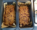 Foto del paso 13 de la receta: Barras energéticas de avena, nueces y mermelada de berries con c