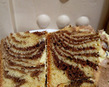 A picture of step 8 of My zebra cake.
