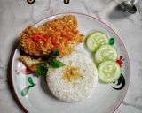 Foto langkah ke 7 dari resep 25. Ayam Geprek Bensu kw.