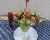A picture of step 7 of Litchi mojito mocktail / litchi squash.