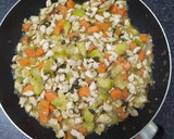Foto del paso 3 de la receta: Flautas de pollo y verduras