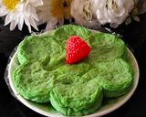 Foto langkah ke 4 dari resep Bingka Pandan Kukus.