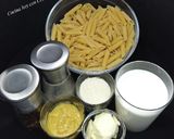 Foto del paso 1 de la receta Macarrones con salsa de nata y mostaza dulce