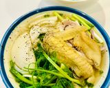A picture of step 7 of Vietnamese Chicken Pho (Phở gà tre).