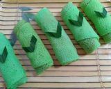 Foto langkah ke 7 dari resep Dadar gulung pandan ekonomis.