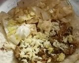 A picture of step 6 of Mutton and paneer roll.