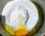 Foto langkah ke 4 dari resep Dadar Gulung Polkadot.