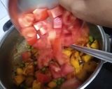 A picture of step 3 of Masala Puri and Bhaji.