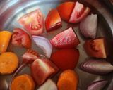 A picture of step 1 of Indian Style Dal Shorba - Red & Yellow Lentil Spiced Soup - Mixed Moongdal & Masoordal Shorba.