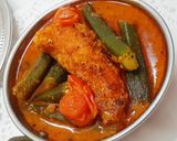 A picture of step 14 of Fish Curry with Vindi.