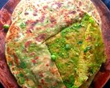 मटर के पराठे (mater ke parathe recipe in hindi) रेसिपी चरण 4 फोटो