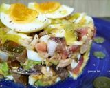 Foto del paso 4 de la receta Tartar vegetal con atún y huevo