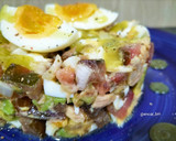 Foto del paso 4 de la receta: Tartar vegetal con atún y huevo