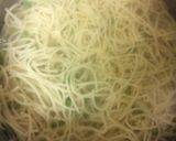 A picture of step 1 of Chowmein.