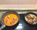 Foto del paso 4 de la receta: Pimientos piquillo rellenos en salsa de gamba