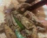 A picture of step 8 of Chicken fajita in Pita.