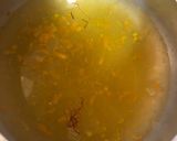 A picture of step 3 of Orange Rasgulla.