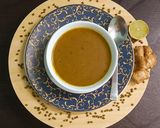 A picture of step 7 of Moong soup.