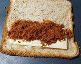 Foto langkah ke 4 dari resep Roti Tawar Gulung Abon.