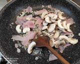 Gombás búbos karaj recept fázis 2 fotója