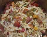 A picture of step 3 of Mixed Vegetable Fettuccine.