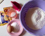 Foto langkah ke 1 dari resep Roti Sobek Buah Naga.