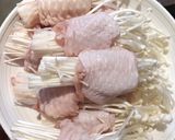 A picture of step 4 of Chicken Wings Stuffed with Thread Mushroom.