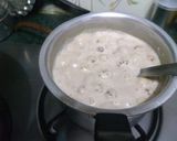 A picture of step 3 of Sama kheer with jaggery.