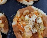 Foto langkah ke 6 dari resep Macaroni Quiche Roti Tawar.