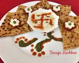 A picture of step 7 of Paneer mix veg paratha.